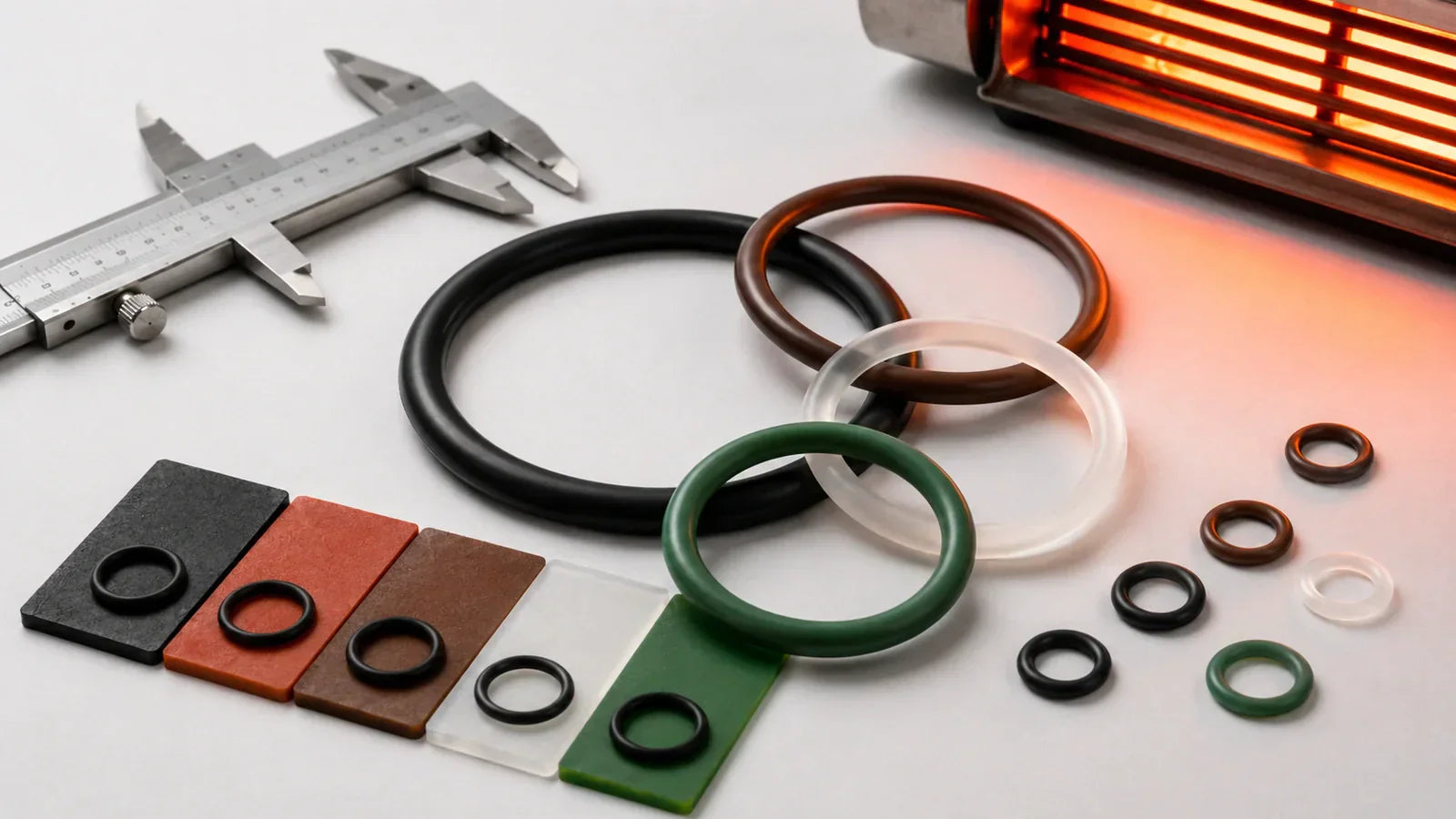 O-rings with pressure washer and pump fittings for repair and replacement