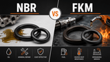 NBR vs FKM O-rings comparison for oil fuel heat and general repair applications