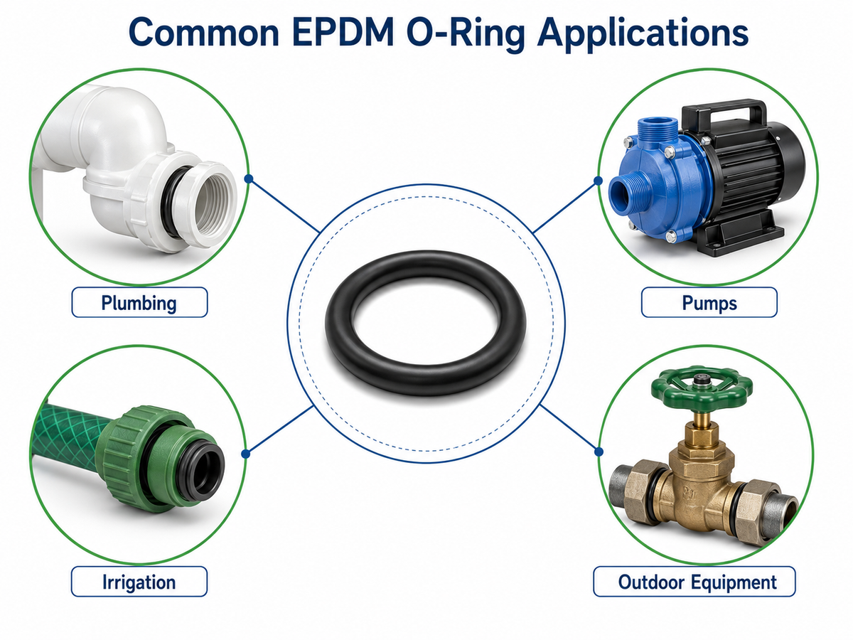 EPDM O-Rings for Water and Outdoor Use: What Buyers Should Know
