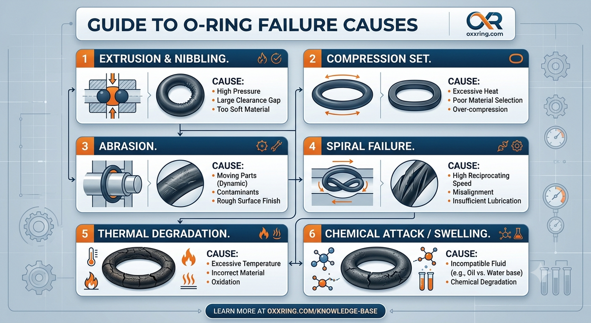 O-Ring Failure Causes: What Buyers Should Check Before Replacing Seals