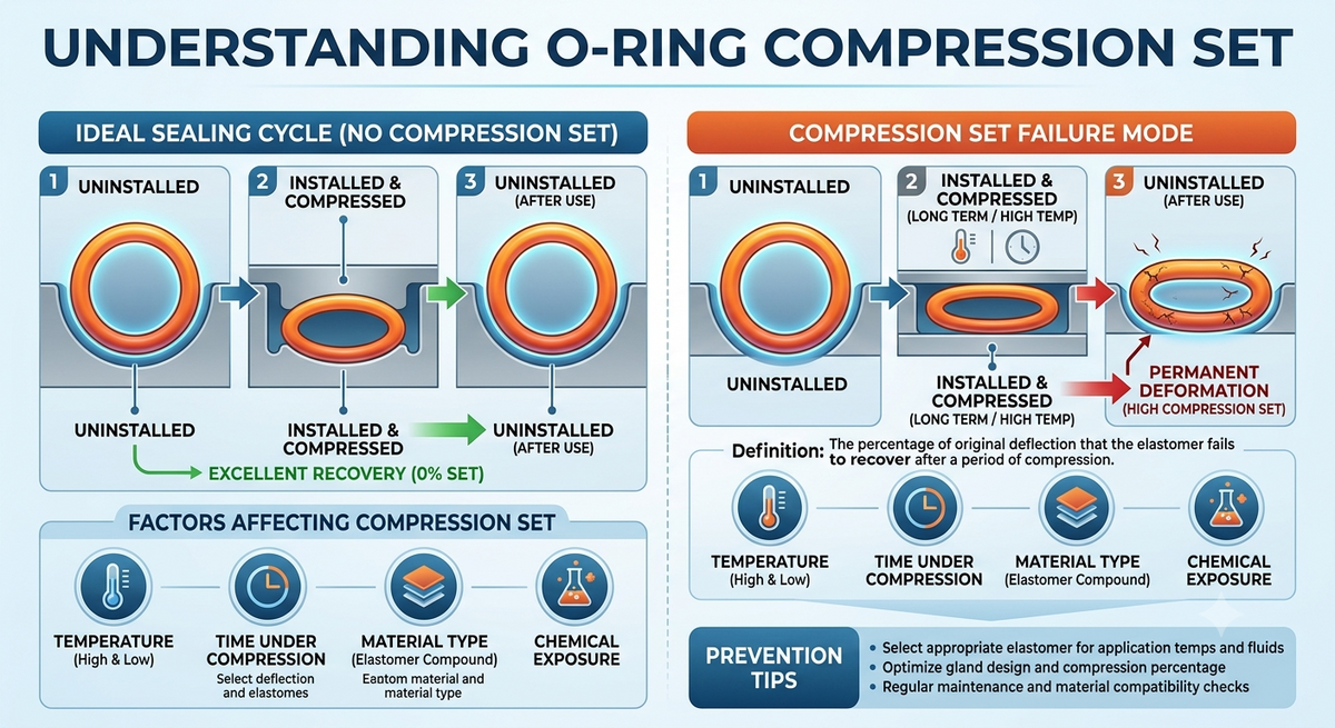 Compression Set in O-Rings: What Buyers Should Know
