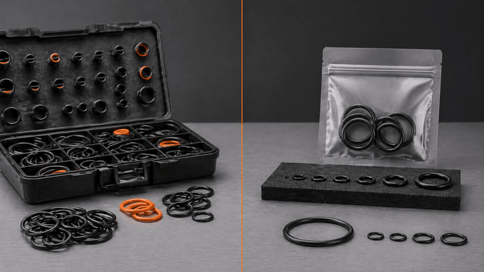 O-ring FAQ guide for small pack buyers with replacement seals, size checks, and material selection