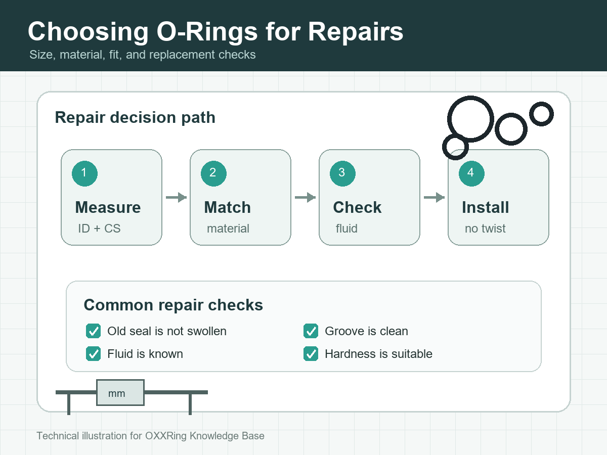 How to Choose O-Rings for Common Repairs