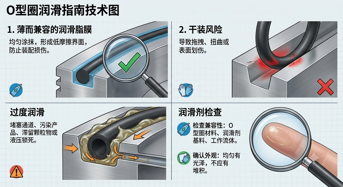 O-Ring Lubrication Guide: What to Use and What to Avoid