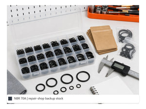 Workshop Maintenance O-Ring Refill Pack - NBR 70A organized kit detail image